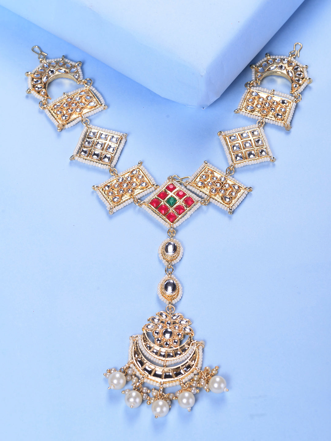 Mathapatti, zaveri pearls, sale price rs, sale price, sale gold plated, sale gold, sale, rubans, ring, regular price, priyassi jewellery, kushal's - Saraf RS Jewellery